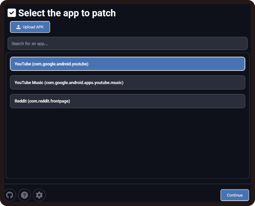 Select-an-app-to-patch