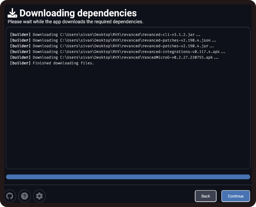 downloading-its-dependencies